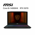 TJM MSI Katana 15 HX B14WGK-223XAE, Intel Core i9-14900HX, RAM 16GB, SSD 512GB, NVIDIA RTX 5070 8GB, 15.6 Inch FHD IPS 144Hz, Black