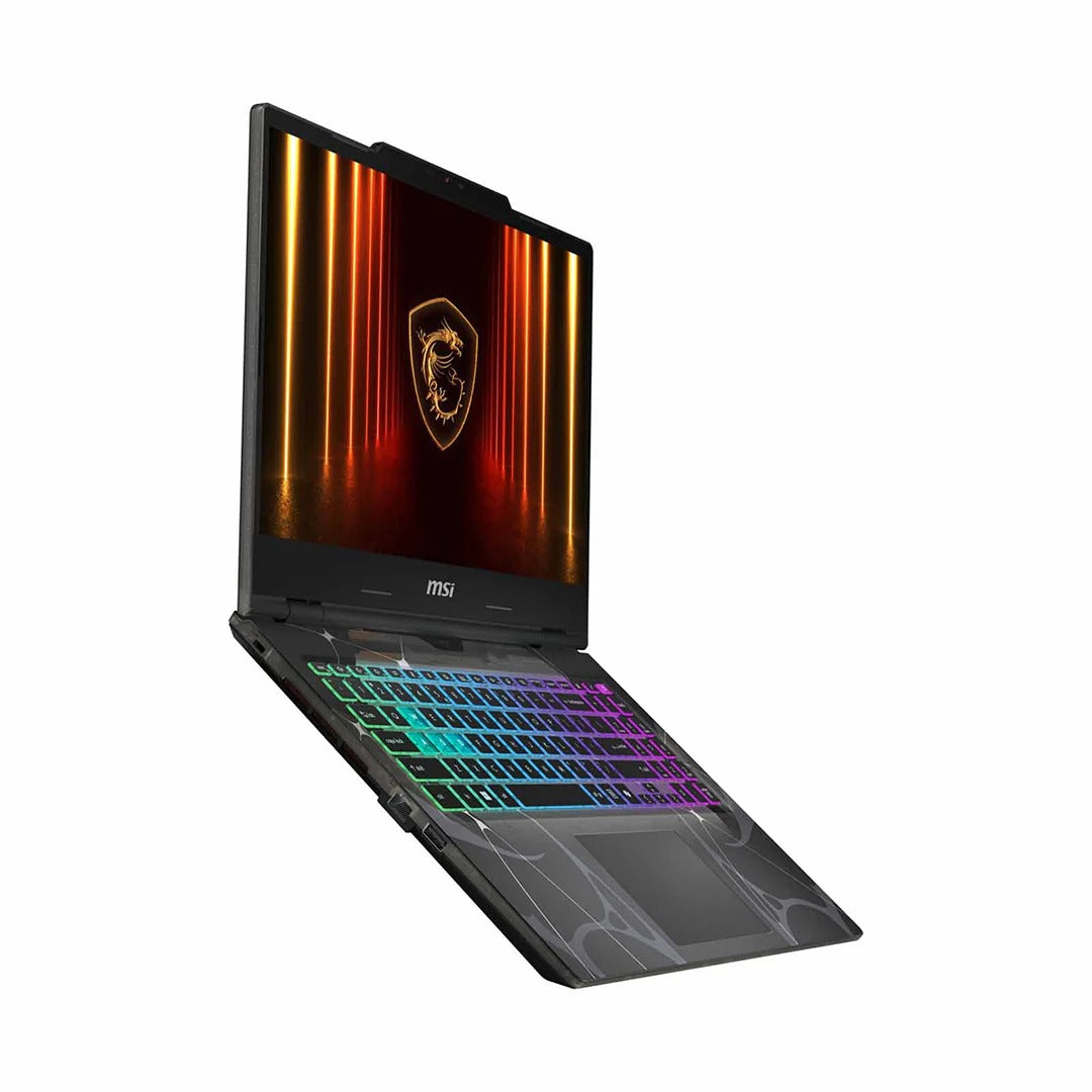 TJM MSI Cyborg 15 B2RWFKG-296XAE, Intel Core 7-240H, RAM 16GB, SSD 512GB, RTX 5060 8GB, 15.6 FHD IPS 144Hz. Translucent Black