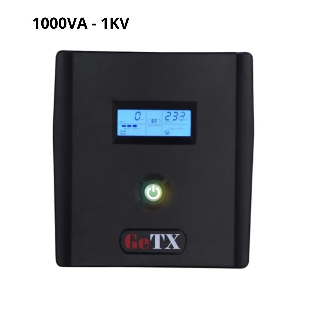 TJM UPS GeTX GXK-1000-C (1000VA, 1KV), Line interactive, LCD Battery 12v-7a *2