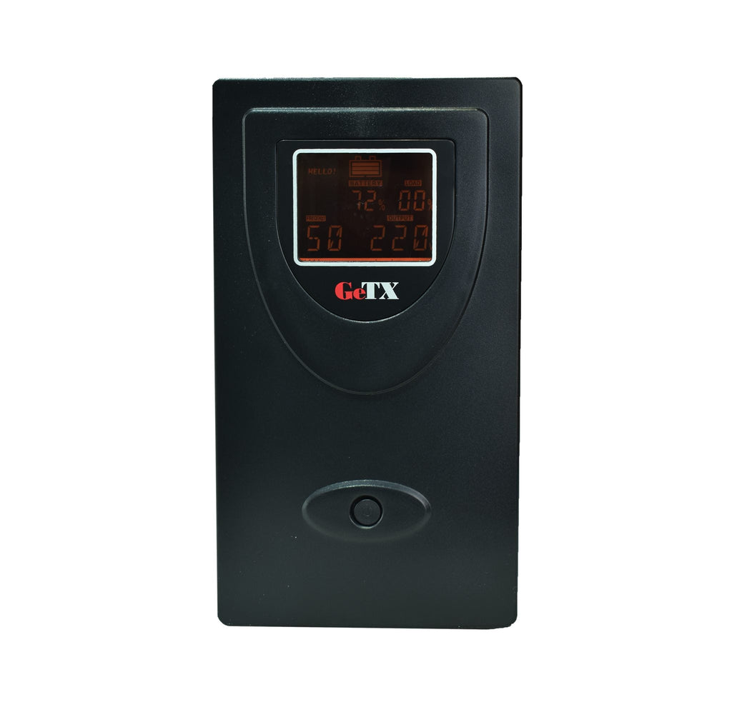 TJM UPS GeTX GXK-2000-C (2000VA, 2KV) Line interactive , 12V9Ax2 Battery - Yellow Box