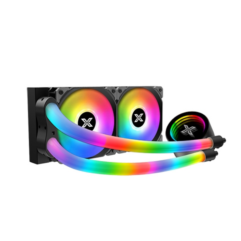 TJM Xigmatek Neon Aqua 240mm Liquid Cooler