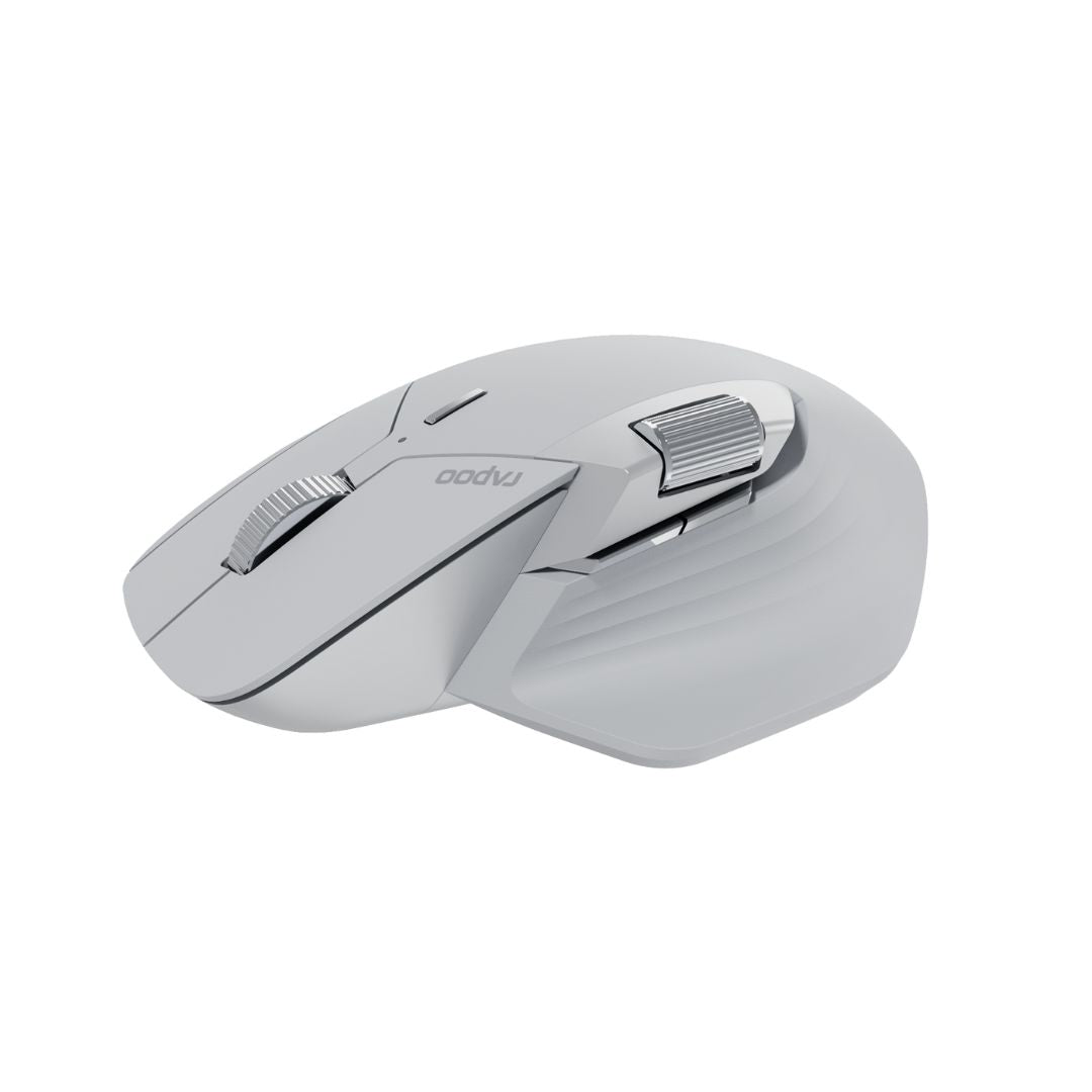 TJM Rapoo MT760 Multi-Device Wireless Bluetooth Mouse - White