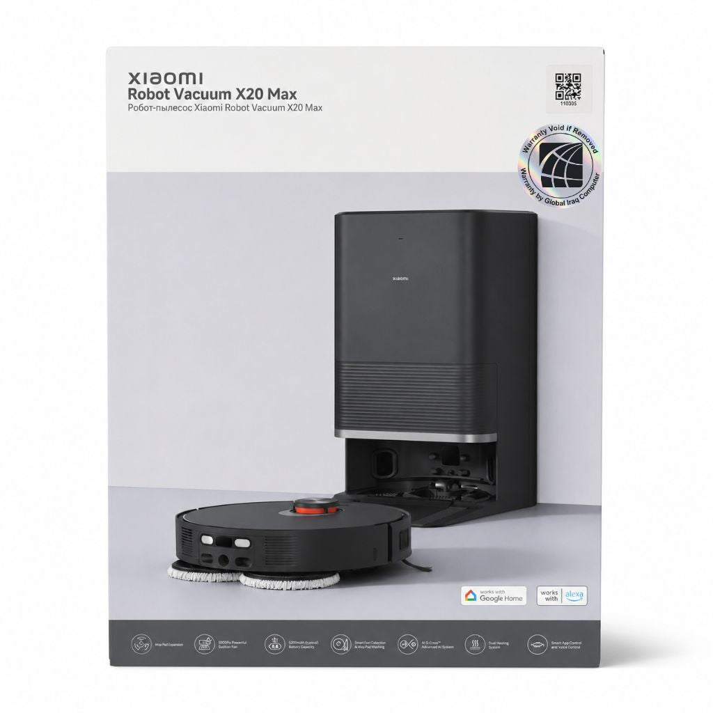 TJM Xiaomi Robot Vacuum X20 Max - All-in-One Dock