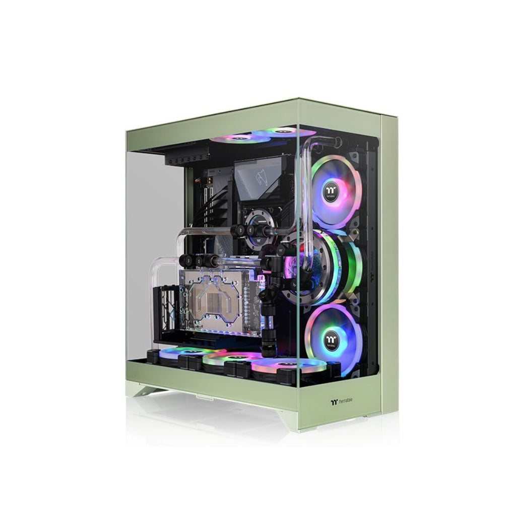TJM Thermaltake CTE E550 TG Mid Tower - Matcha Green
