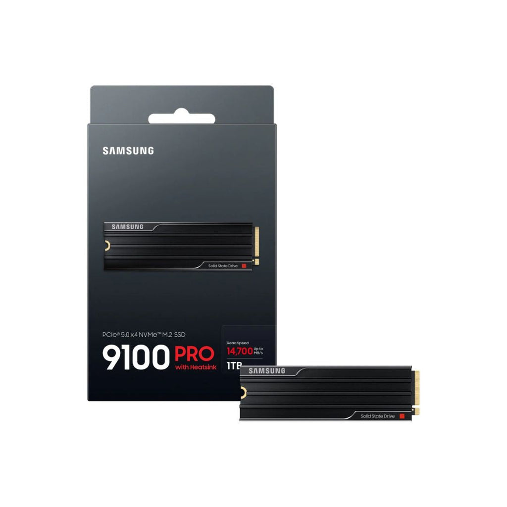 TJM SAMSUNG 9100 PRO 1TB PCIe 5.0 NVMe™ M.2 SSD with Heatsink