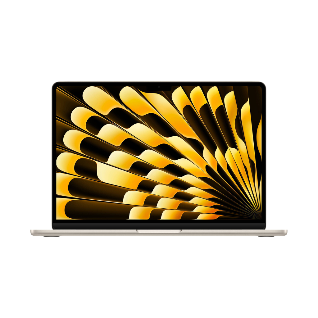 TJM Apple Macbook Air MDHA4LL/A - A3449, M5 Chip (10 Core), GPU (8 Core), RAM 16GB, SSD 512GB, 13.0 (2560 x 1664), Starlight