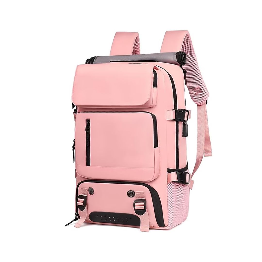 TJM Raptor Travel Hiking Compartments Backpack - Pink
