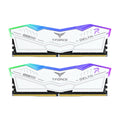 TJM TEAMGROUP T-Force Delta RGB DDR5 Ram 64GB (2x32GB) 6000MHz CL38 - White