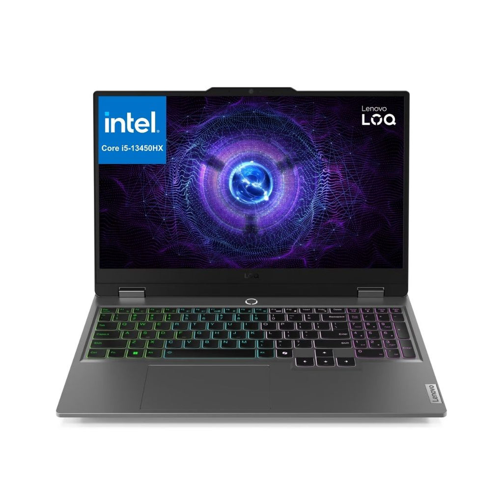 TJM Lenovo LOQ 15IRX9 - (73PS) Intel Core i5-13450HX, RAM 16GB, SSD 512GB, RTX 3050 6GB, 15.6 Inch FHD IPS 144Hz, Luna Gray