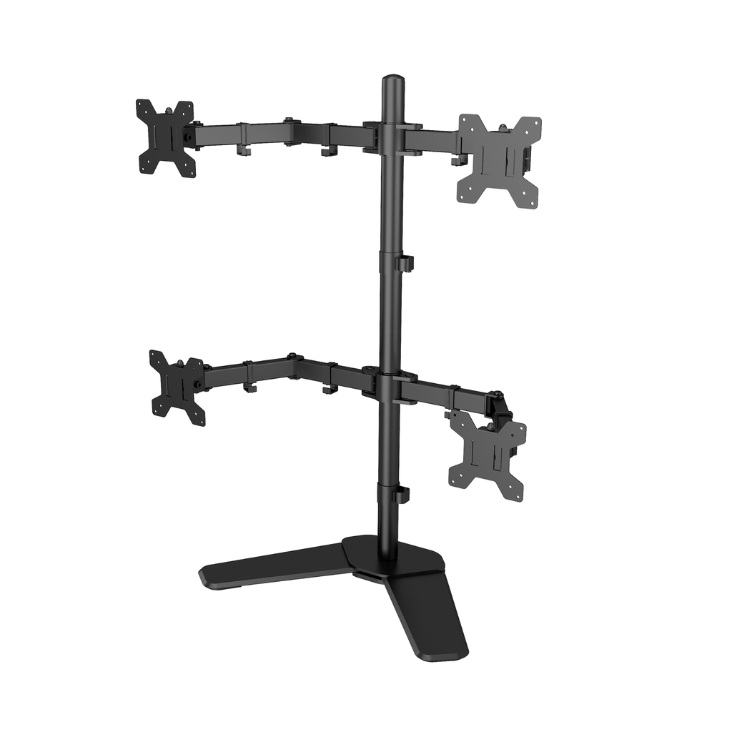 TJM Raptor M044 Monitor Stand Base Desk Mount - 4 Arm