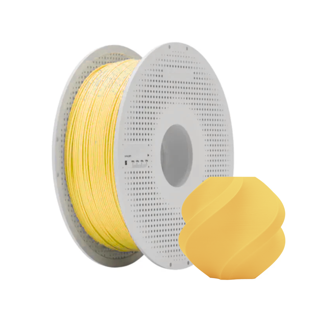 TJM Bambu Lab PLA Matte Lemon Yellow 3D Printing Filament 1KG