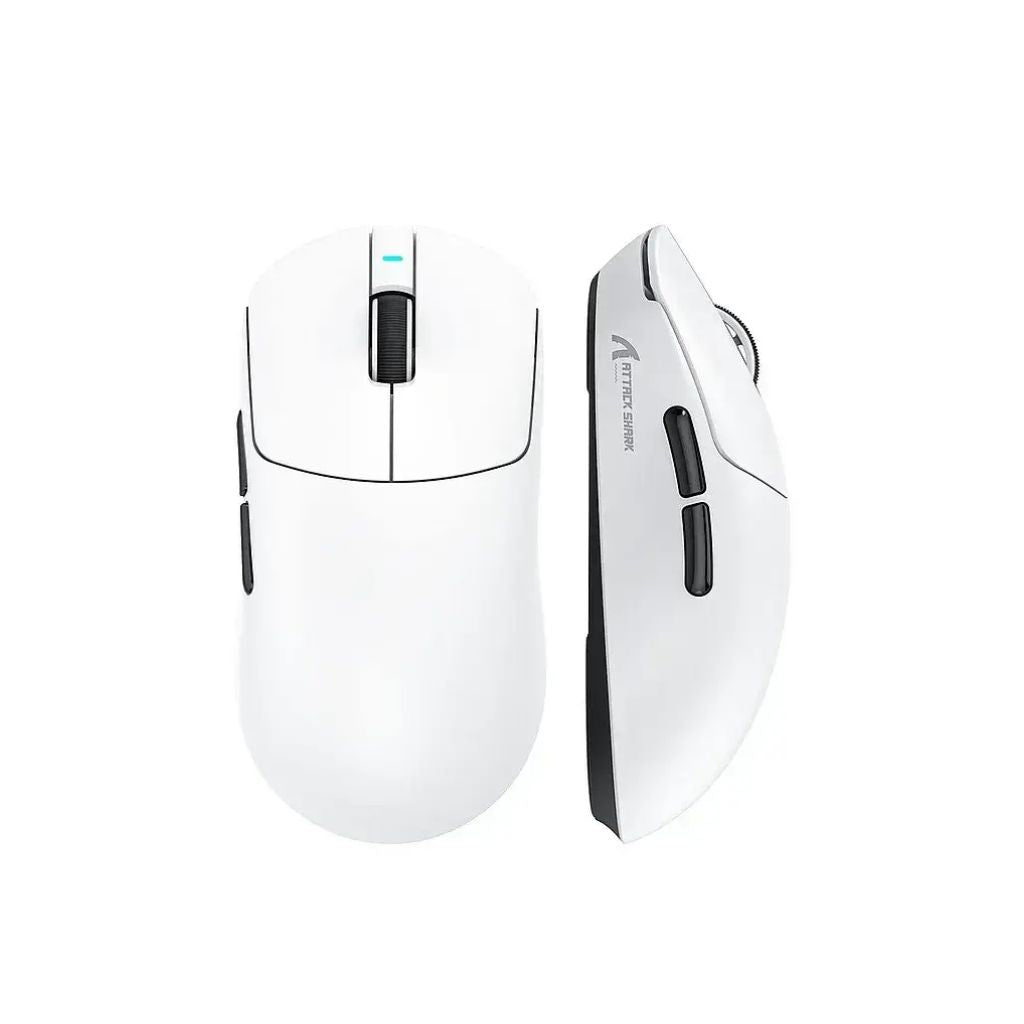TJM ATTACK SHARK X8 Ultra Tri-mode Wireless Gaming Mouse - White