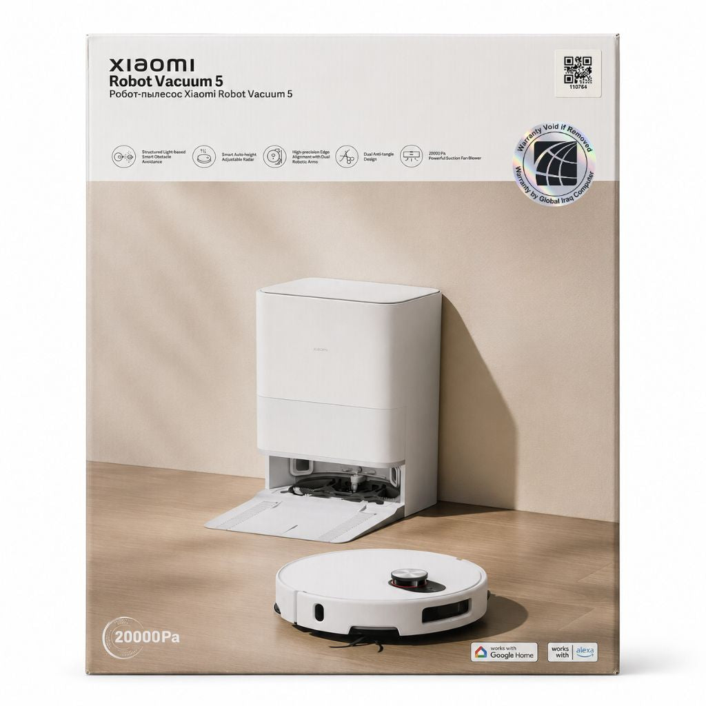 TJM Xiaomi Robot Vacuum 5 (OV31GL) - All-in-One Dock
