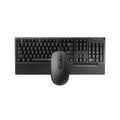 TJM Rapoo NX2000 Wired Keyboard and Mouse Kit - Black