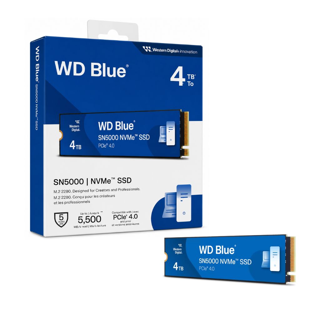 TJM WD Blue SN5100 4TB, 7100MB/s M.2 NVME, PCIe 4.0