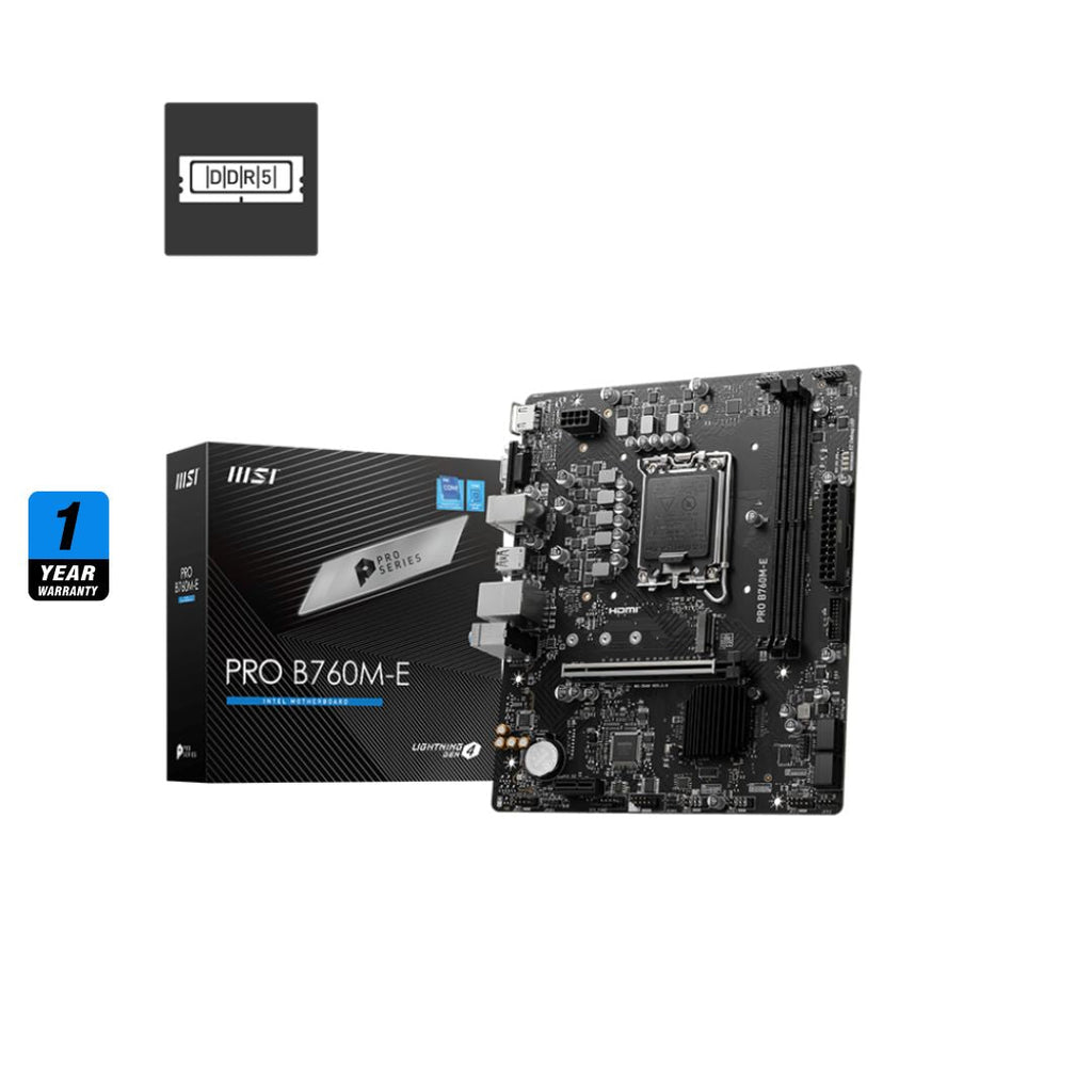 TJM MSI PRO B760M-E D5 , Motherboard