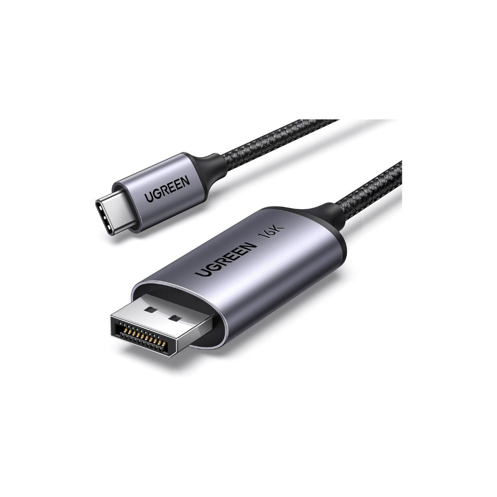 TJM UGREEN UG-25863 USB-C to DisplayPort 2.1 Cable 1M 16K/8K/4K