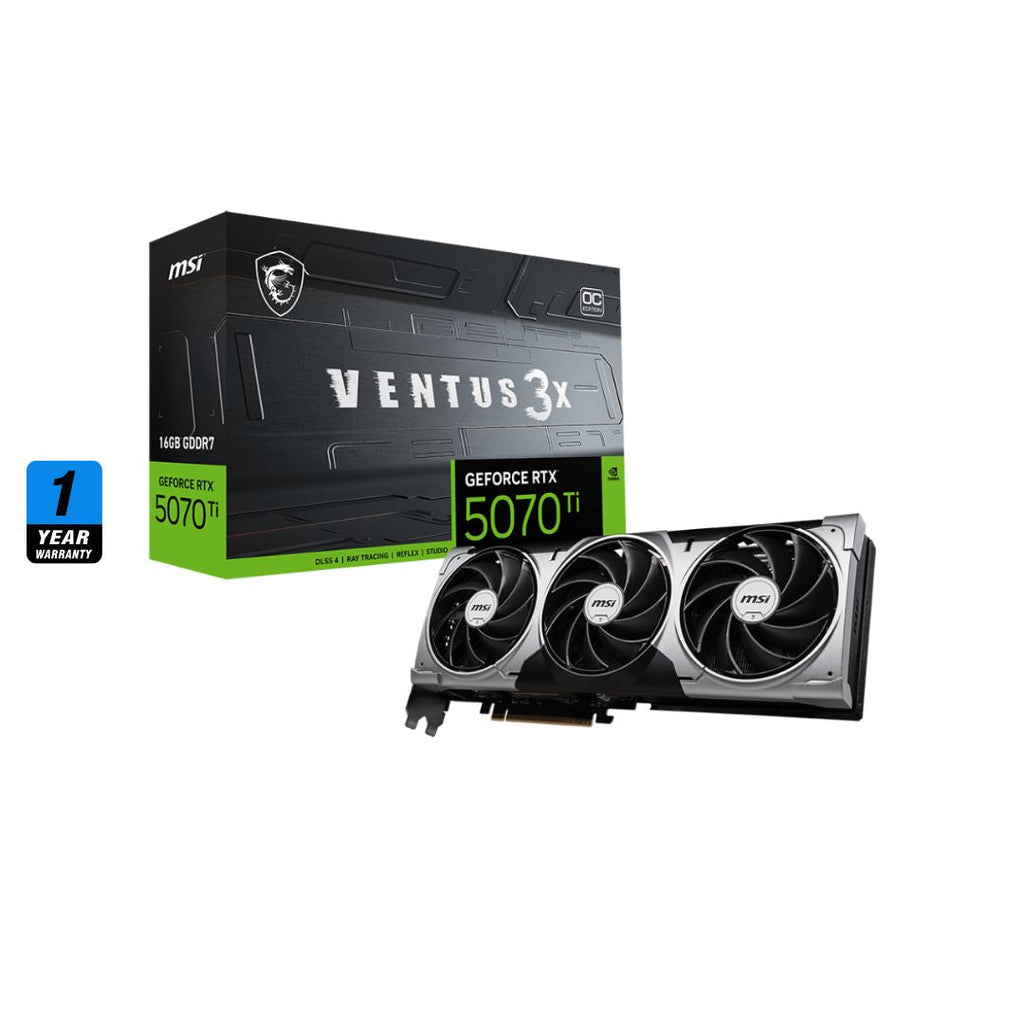 TJM MSI GeForce RTX™ 5070 Ti 16GB VENTUS 3X OC