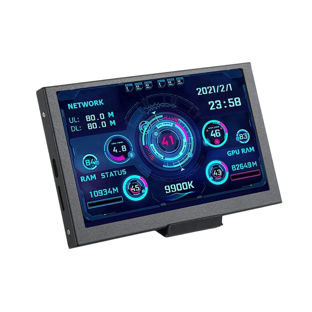 TJM 5in Software CPU Temp IPS Type-C LCD