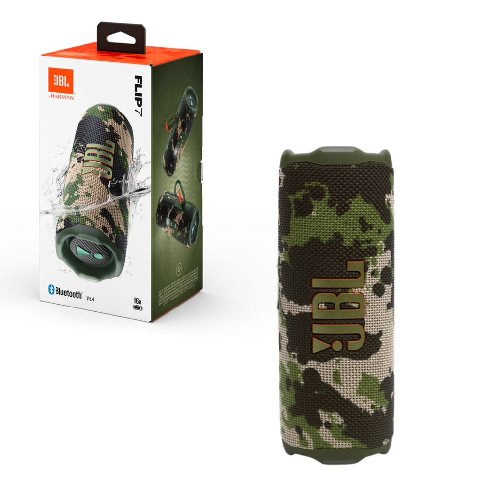 TJM JBL Flip 7 Portable Bluetooth Speaker - Squad