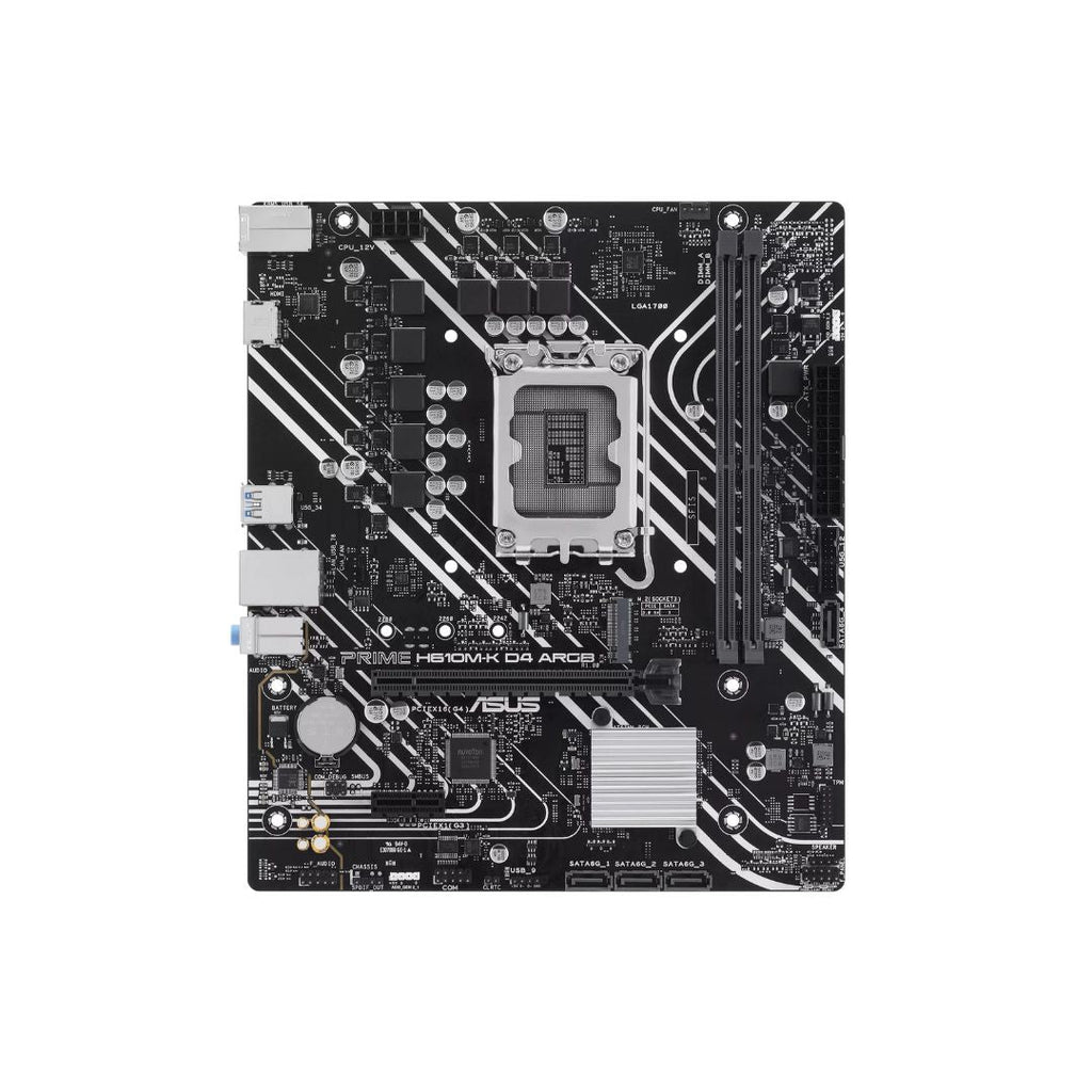 TJM ASUS PRIME H610M-K D4 ARGB Motherboard