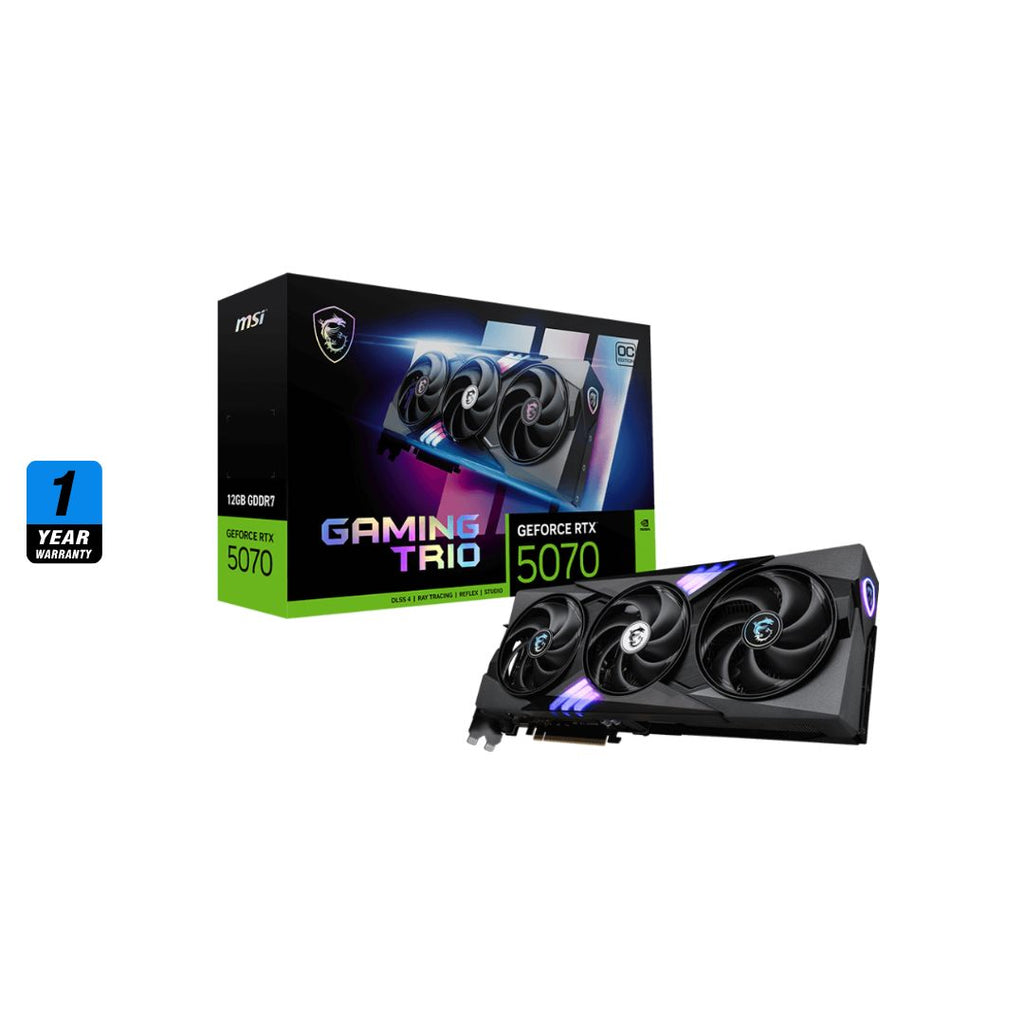 TJM MSI GeForce RTX 5070 GAMING TRIO OC - 12GB