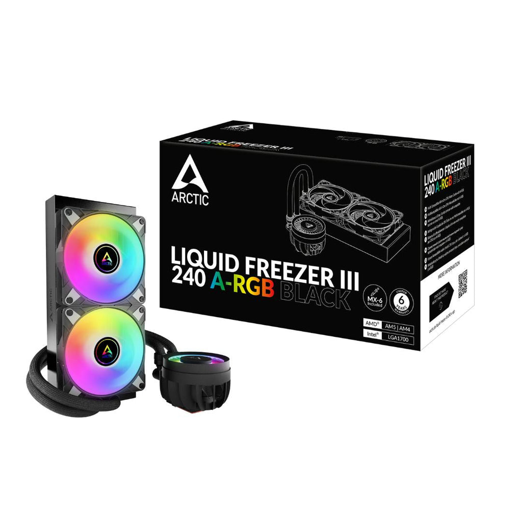 TJM Arctic Liquid Freezer III 240 A-RGB - Black