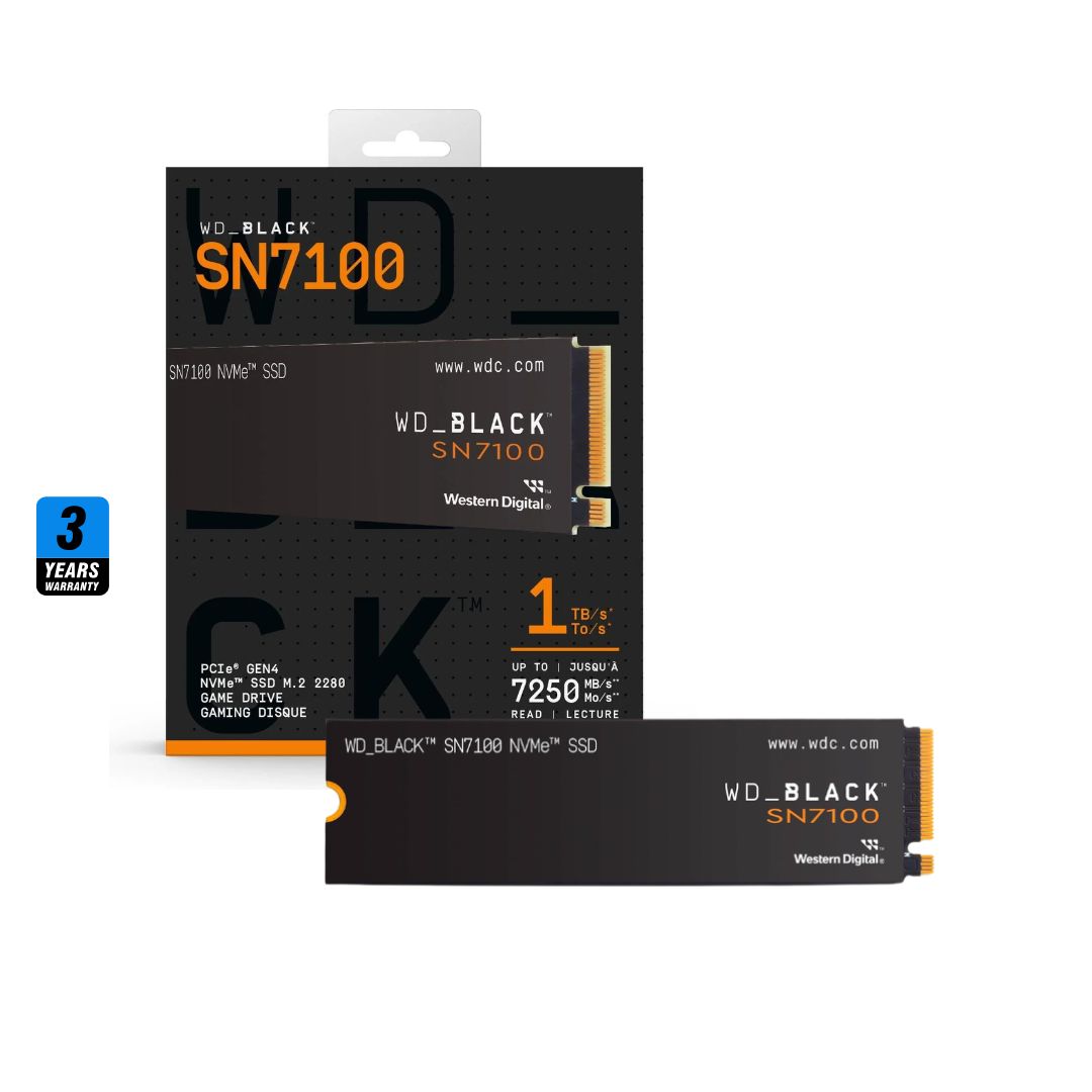 TJM WD BLACK SN7100 1TB PCIe 4.0 NVMe