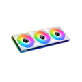 TJM XIGMATEK INFINITY SF360 Digital Arctic 120mm 3-Fan Pack - White