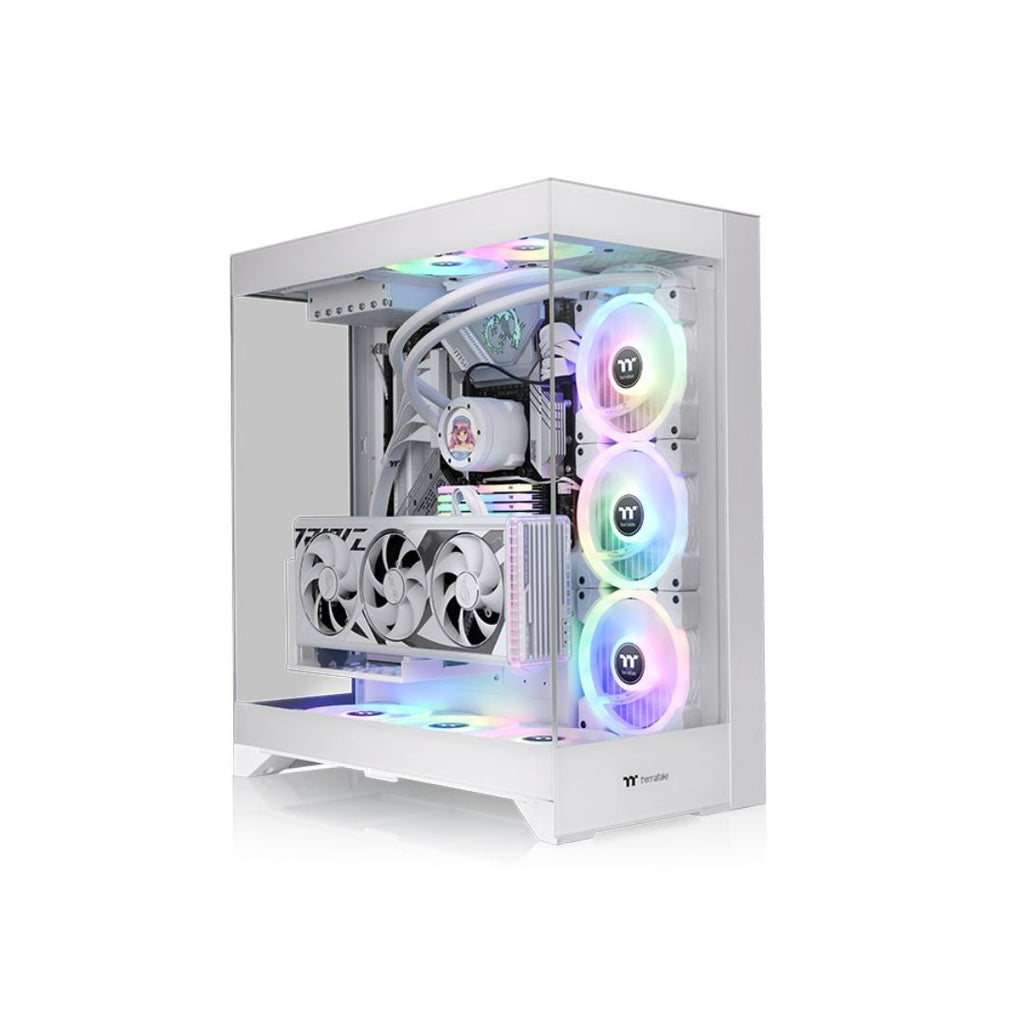 TJM Thermaltake CTE E550 TG Mid Tower - Snow