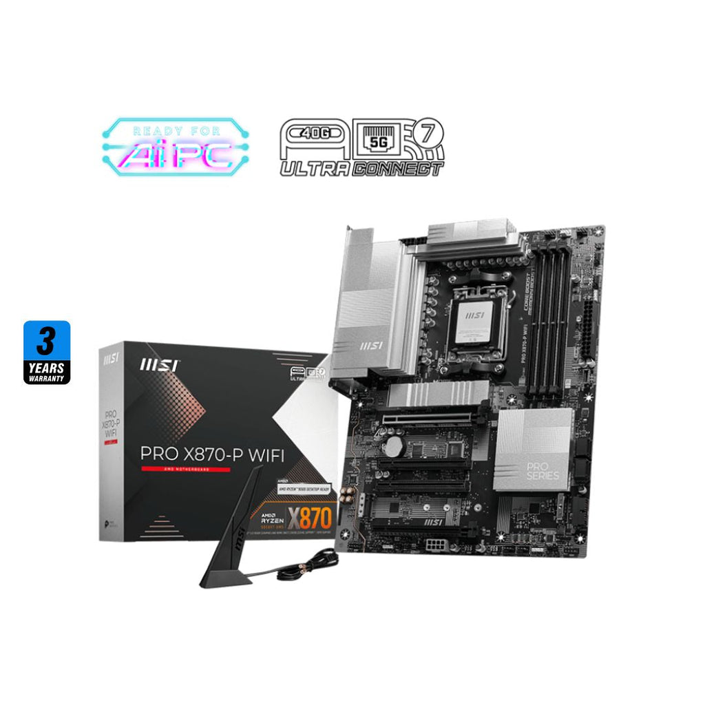 TJM MSI PRO X870-P WIFI 7, Motherboard