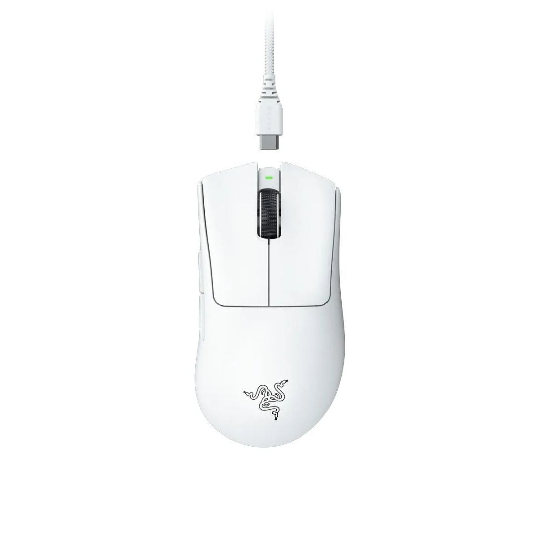 TJM Razer DeathAdder V3 PRO Gaming Mouse - White
