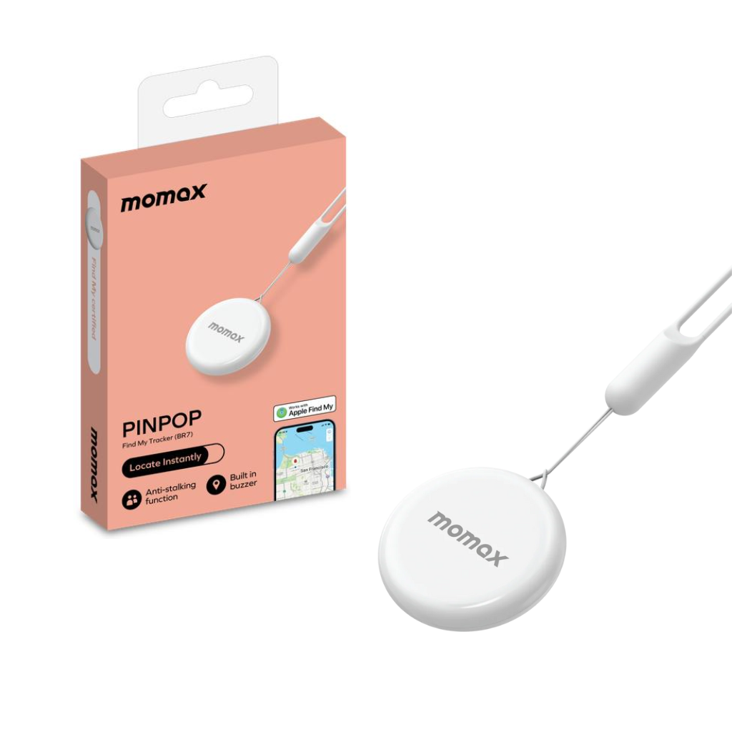 TJM Momax Pinpop BR7W Find My Locator - 1 Year