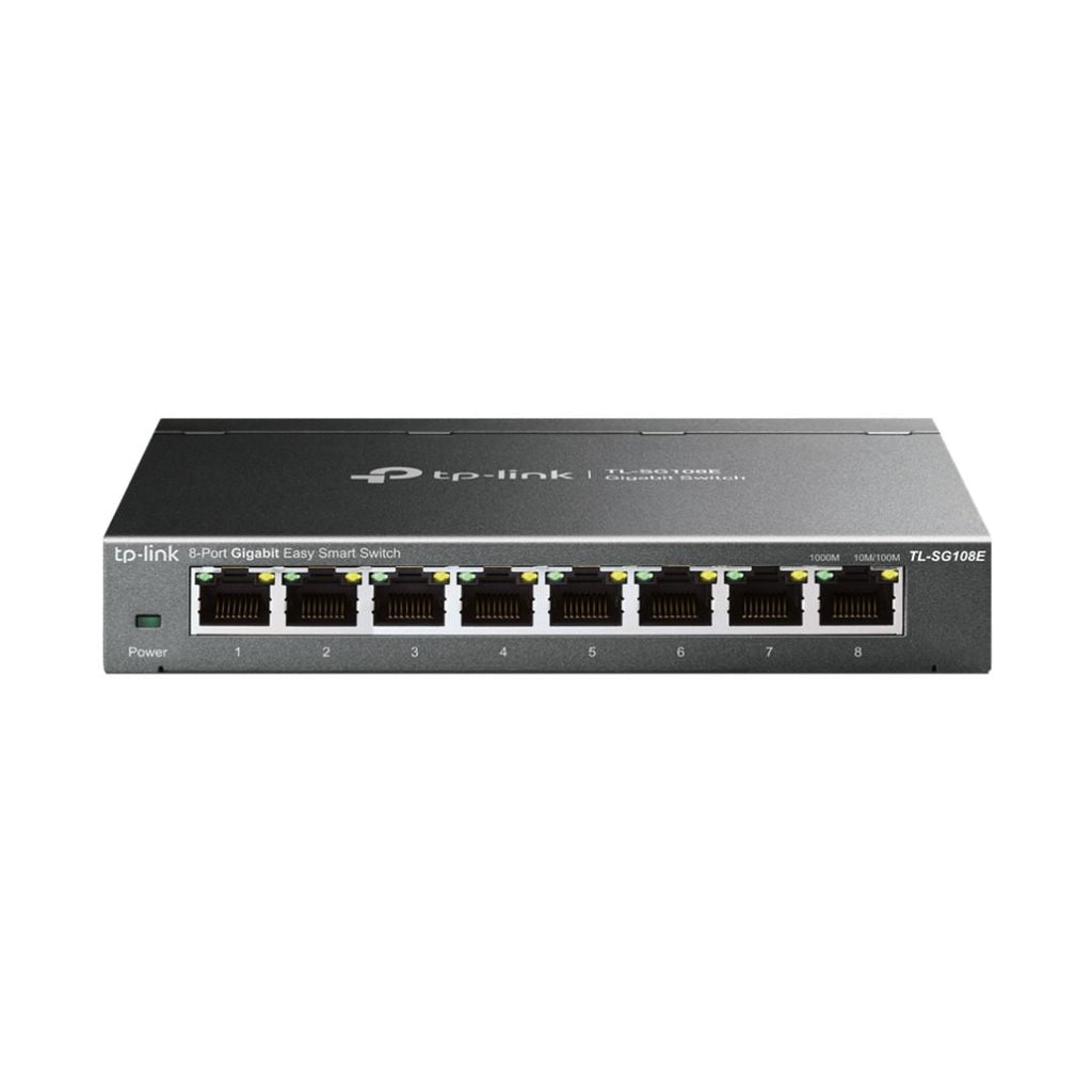 TJM TP-Link TL-SG108E, Gigabit Desktop Switch, 8 Port