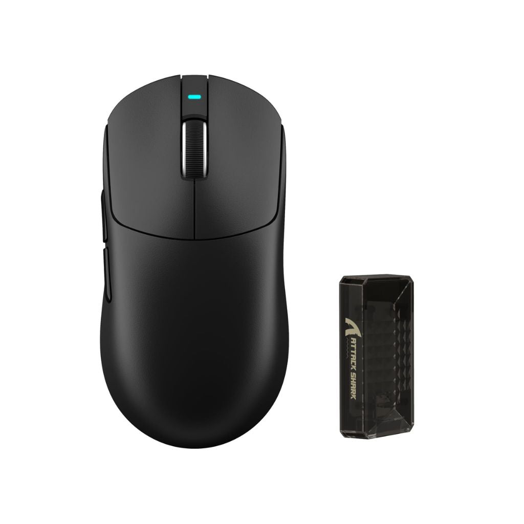 TJM ATTACK SHARK X8 Pro Tri-mode Wireless Gaming Mouse - Black