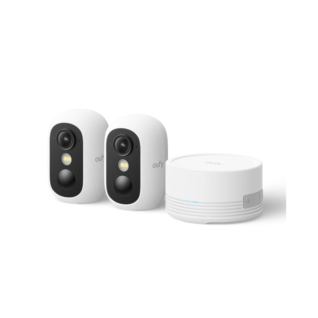 TJM eufy eufyCam C35 - 2-Camera Kit with HomeBase Mini