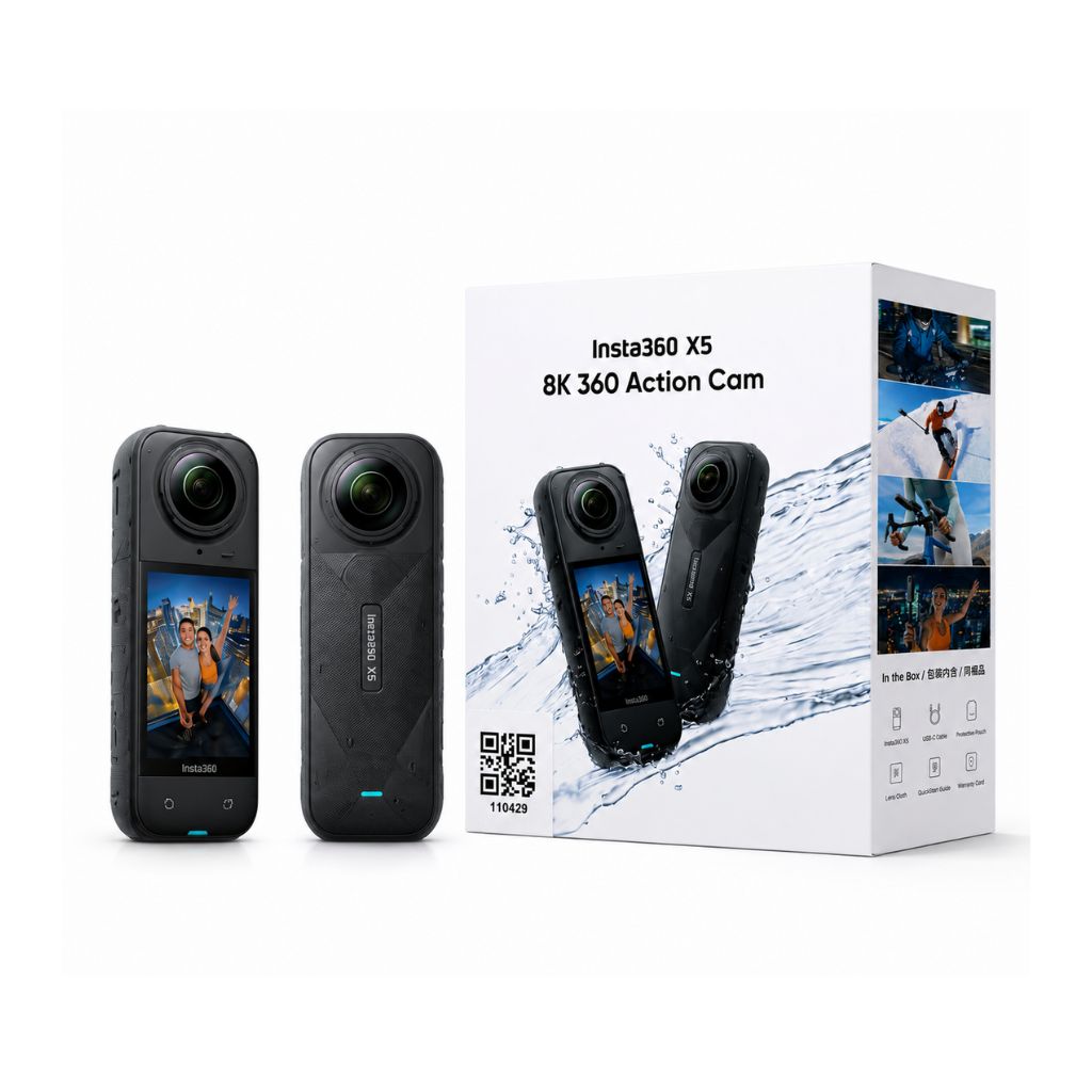 TJM Insta360 X5 360° Action Camera 8K