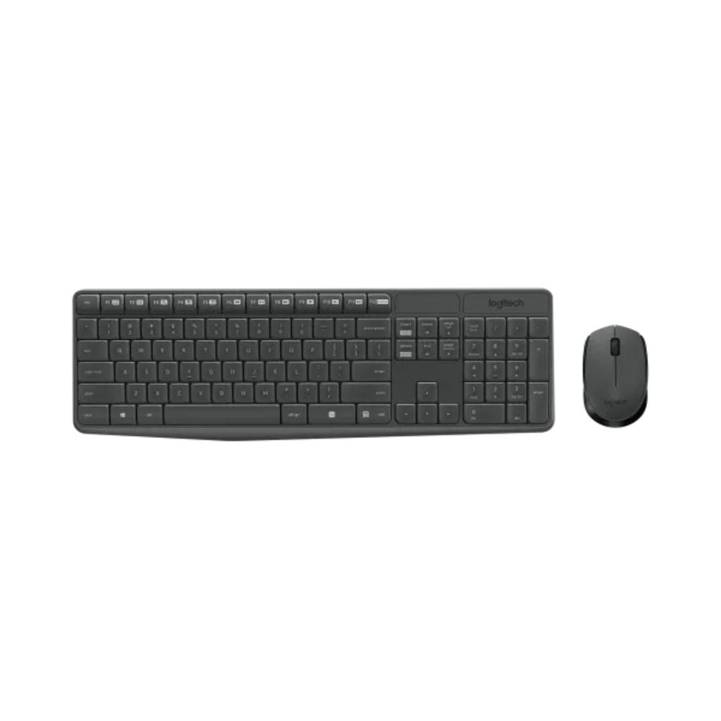 TJM Logitech MK235 ADVANCED Wireless Keyboard and Mouse Combo