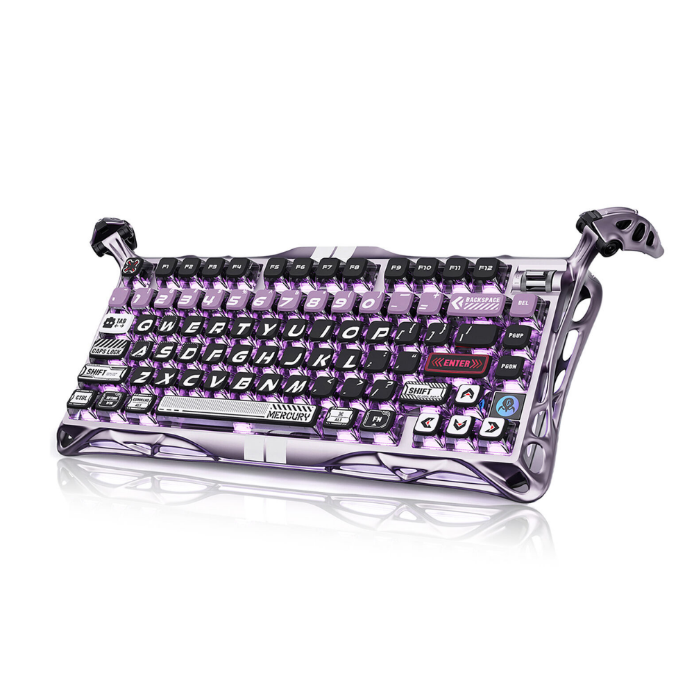 TJM Gravastar Mercury GS V75 Pro Gaming Keyboard - Iron Purple