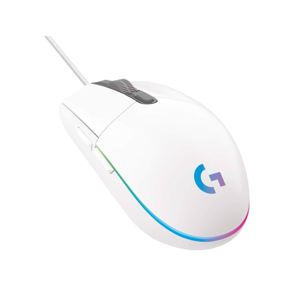 TJM Logitech G102 White Wired Gaming Mouse
