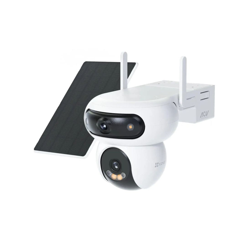 TJM Ezviz HB90x Dual Lens 4G Security Camera + Solar Panel Kit