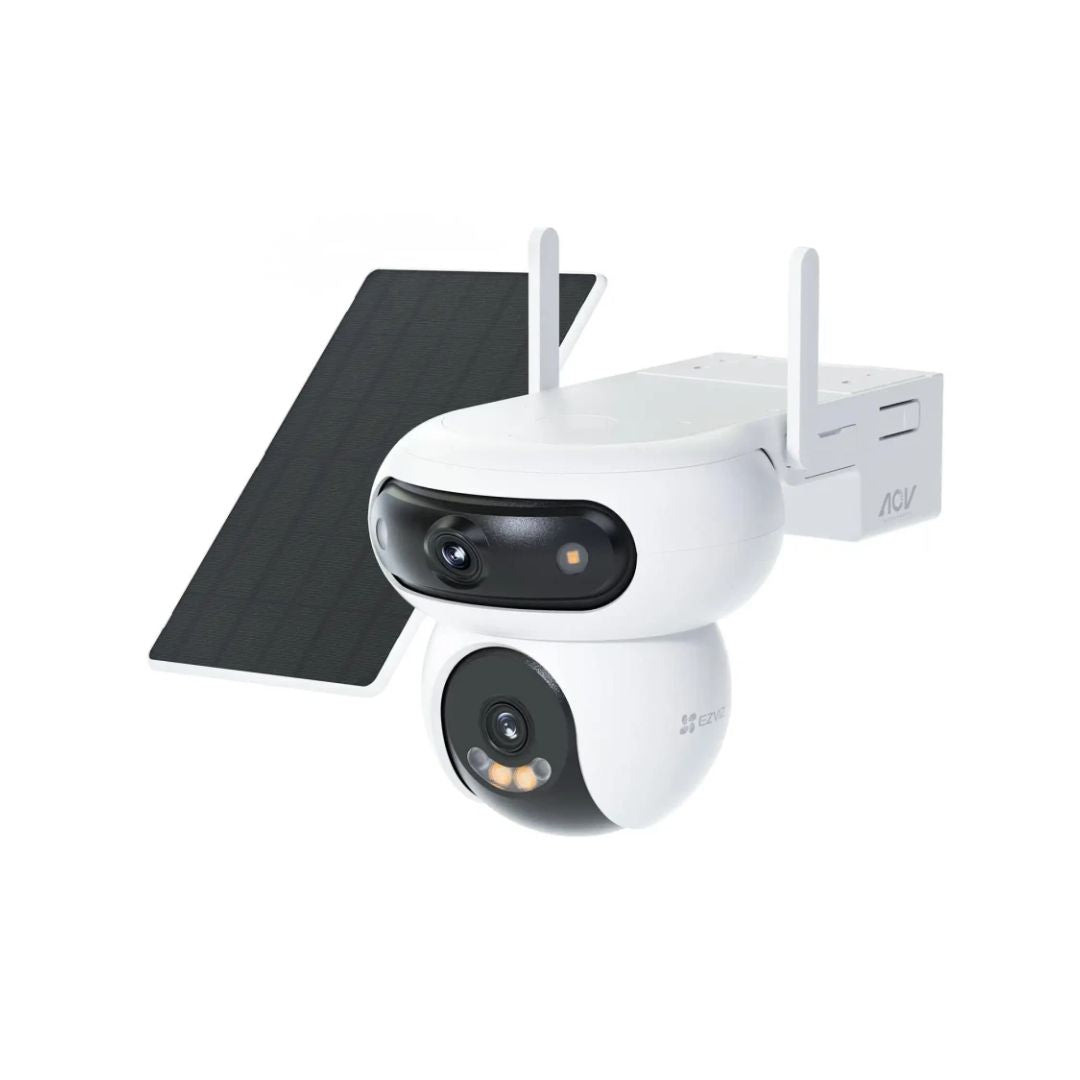 TJM Ezviz HB90x Dual Lens 4G Security Camera + Solar Panel Kit