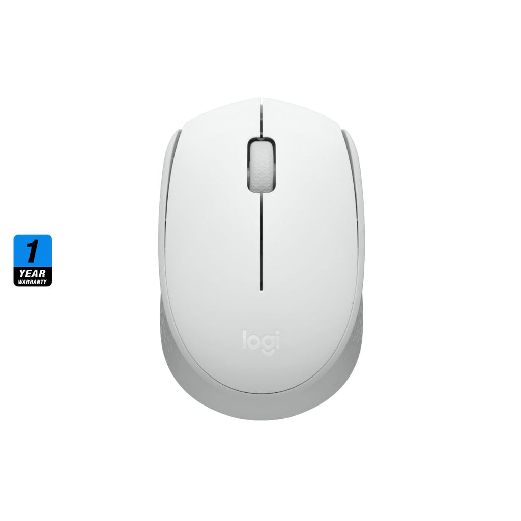 TJM Logitech M171 Wireless Mouse - Off White