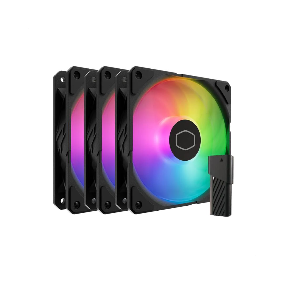 TJM Cooler Master SickleFlow Edge 120 ARGB 3-Pack Fan Kit