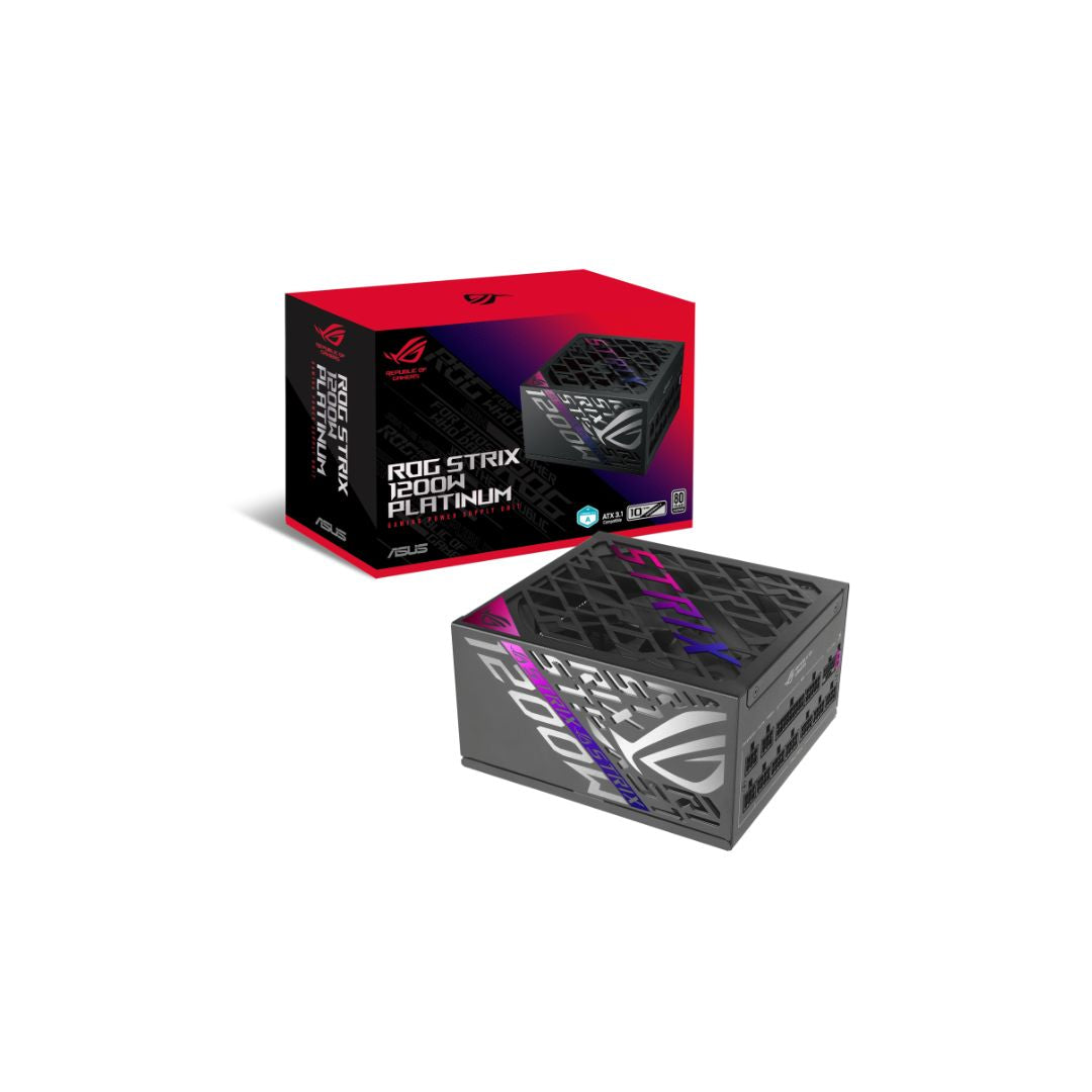 TJM ASUS ROG-STRIX-1200P-GAMING 1200W 80+ Platinum, PCIE 5.1,  Fully Modular