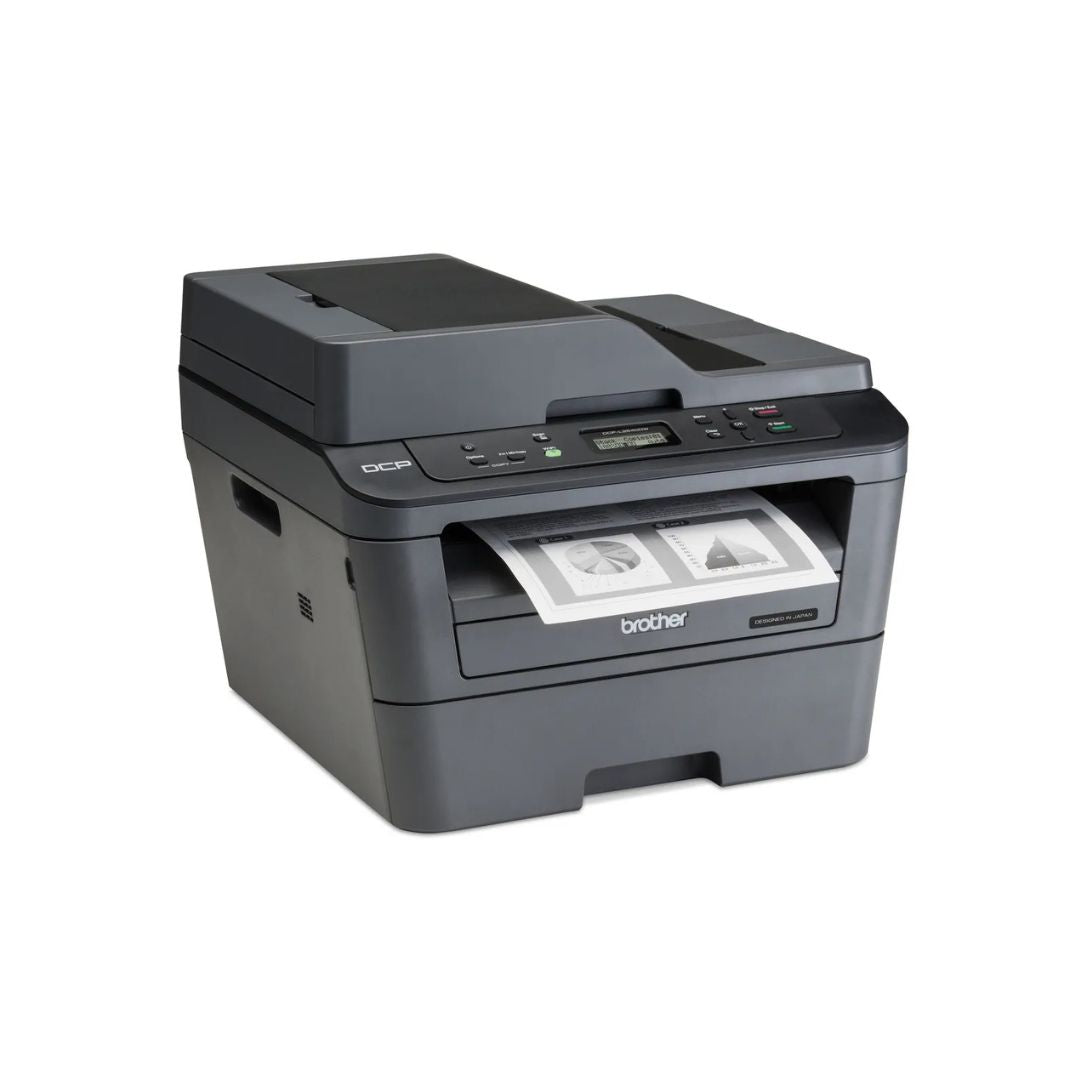 TJM Brother DCP-L2540DW 3-in-1 Mono Multifunction Laser Printer