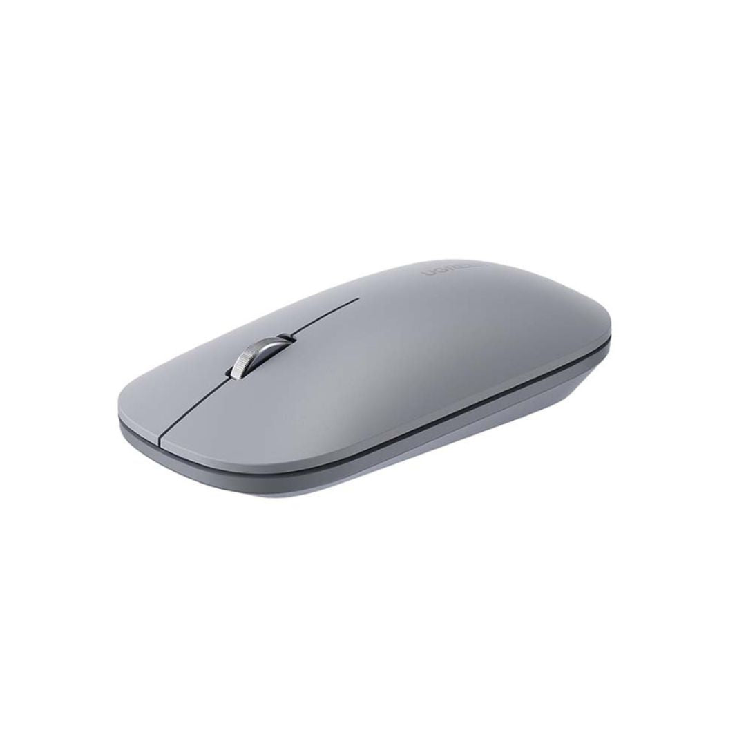 TJM UGREEN MU001 USB Optical Wireless Mouse - Gray