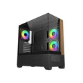 TJM Cooler Master Master Elite 690 Wood ATX - Black