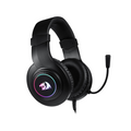 TJM Redragon H260 RGB Wired Gaming Headset - Black