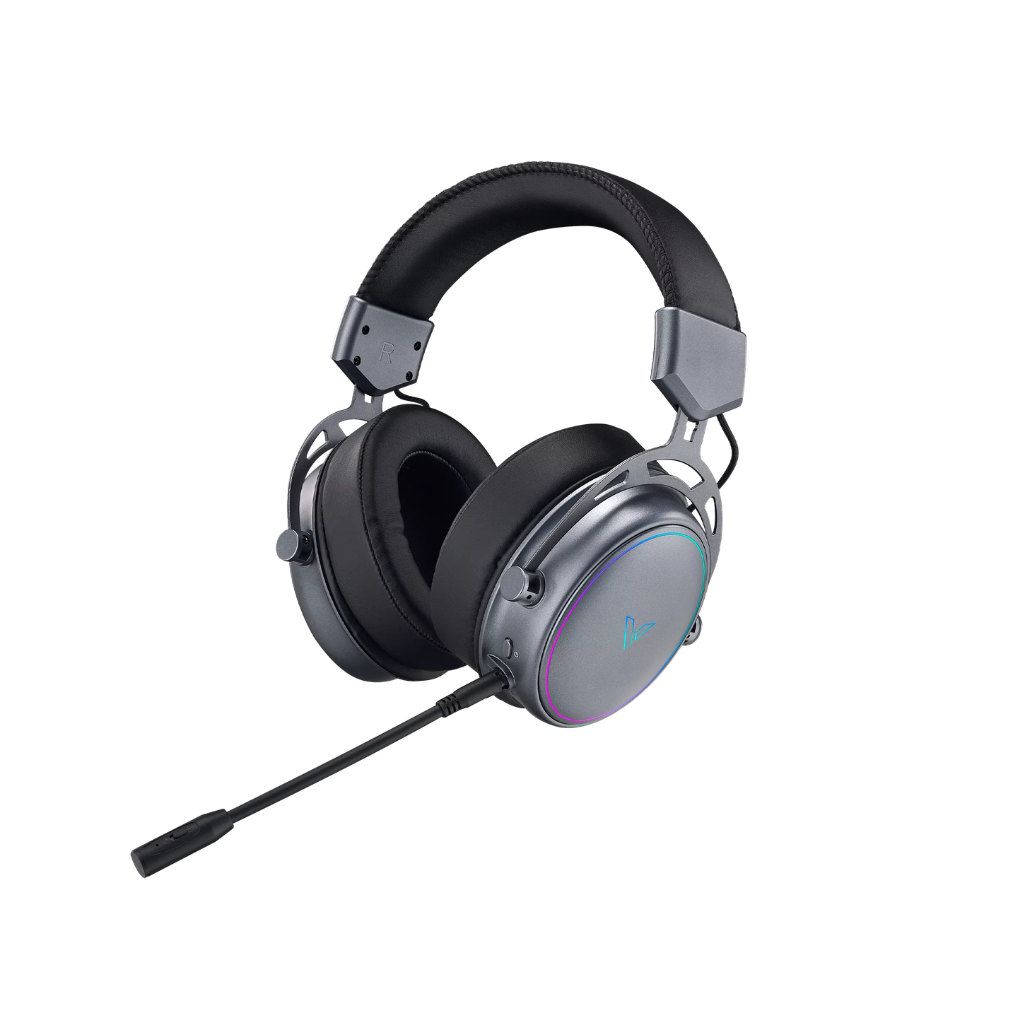 TJM Rapoo VH800 Virtual 7.1 Wired Gaming Headset - Space Gray